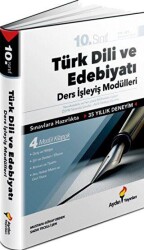 Aydın Yayınları 10. Sınıf Türk Dili ve Edebiyatı Ders İşleyiş Modülleri - Aydın Yayınları