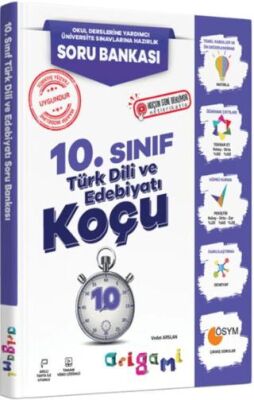 10. Sınıf Türk Dili ve Edebiyatı Origami Soru Bankası - 1