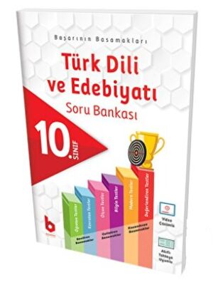 Basamak Yayınları 10. Sınıf Türk Dili ve Edebiyatı Soru Bankası - 1