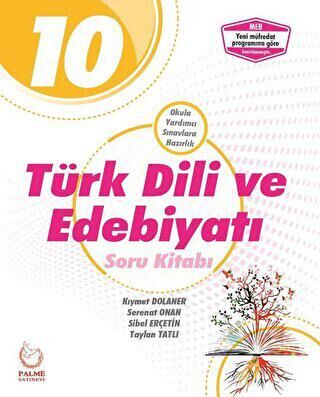 Palme 10. Sınıf Türk Dili ve Edebiyatı Soru Kitabı - 1