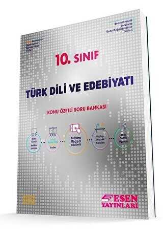 Esen Yayınları 10. Sınıf Türk Edebiyatı Konu Özetli Soru Bankası