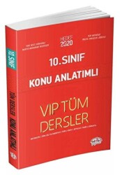10. Sınıf VİP Tüm Dersler Konu Anlatımlı - Editör Yayınevi