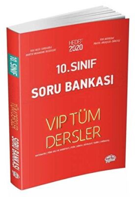 10. Sınıf VİP Tüm Dersler Soru Bankası - 1