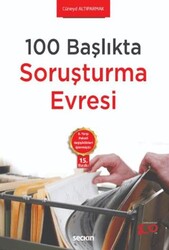 100 Başlıkta Soruşturma Evresi - Seçkin Yayıncılık