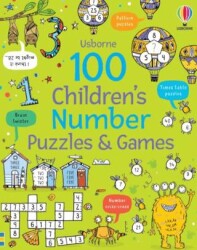 100 Children`s Number Puzzles and Games - Usborne