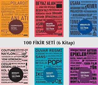 100 Fikir Seti 6 Kitap Takım - Literatür Yayıncılık