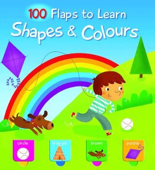 100 Flaps To Learn: Shapes and Colours - 1