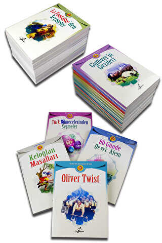 100 Temel Eser İlköğretim İçin - 30 Kitap Takım - Çocuk Gezegeni