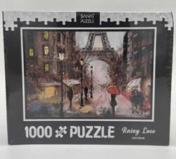 1000 Parça Puzzle Rainy Love - BKM Kitap