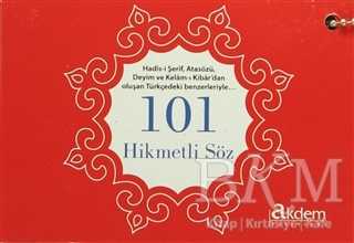 101 Hikmetli Söz - Akdem Yayınları