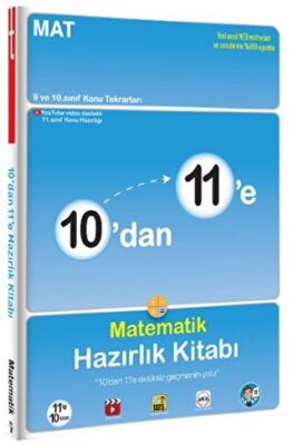 Tonguç Akademi 10`dan 11`e Matematik Hazırlık Kitabı - 1