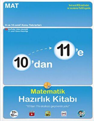 Tonguç Akademi 10`dan 11`e Matematik Hazırlık Kitabı - 1