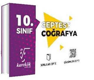 10. Sınıf Cep Test Coğrafya