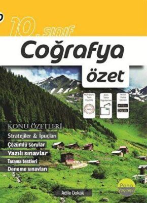 Pano Yayınevi 10. Sınıf Coğrafya Konu Özeti - 1