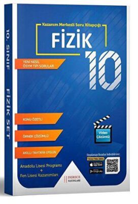 Derece Yayınları - Bayilik 10. Sınıf Fizik Seti - 1
