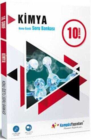 Kampüs Yayınları 10. Sınıf Kimya Konu Özetli Soru Bankası
