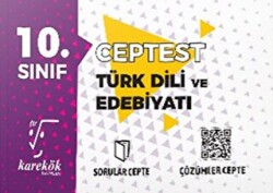 10. Sınıf Türk Dili ve Edebiyatı Cep Test - Karekök Yayıncılık
