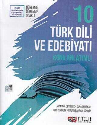 Nitelik Yayınları - Bayilik Nitelik 10. Sınıf Türk Dili ve Edebiyatı Konu Anlatımlı