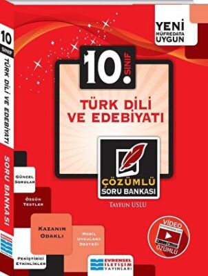 10. Sınıf Türk Dili ve Edebiyatı Çözümlü Soru Bankası - 1