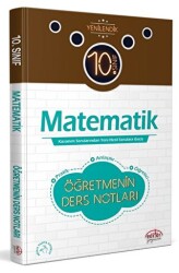 10. Sınıf Matematik Öğretmenin Ders Notları - Editör Yayınevi