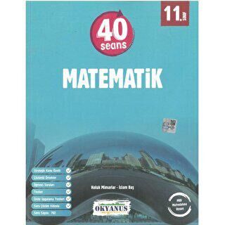 Okyanus Yayınları 11. Sınıf 40 Seans Matematik Soru Bankası - 1