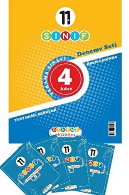 Deneme Dükkanı 11. Sınıf 4lü Deneme Seti - 1