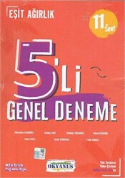 Okyanus Yayınları 11. Sınıf 5`li Genel Deneme Eşit Ağırlık - Okyanus Yayınları