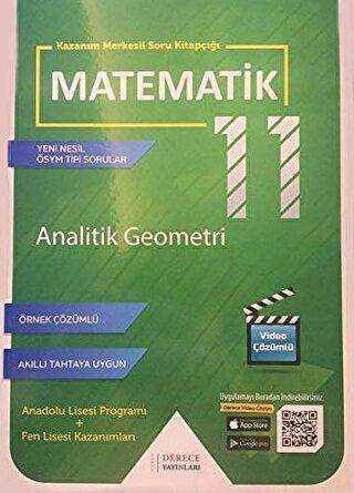Derece Yayınları - Bayilik 11. Sınıf Analitik Geometri