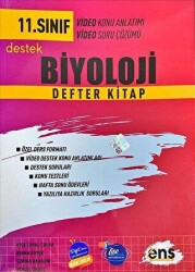 ENS Yayınları 11. Sınıf Biyoloji Destek Defter Kitap - ENS Yayınları