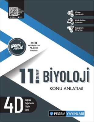 11. Sınıf Biyoloji Konu Anlatımı - 1