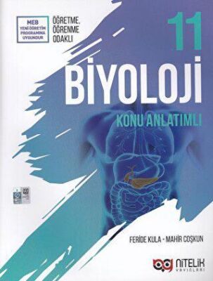 Nitelik 11. Sınıf Biyoloji Konu Anlatımlı kapağı