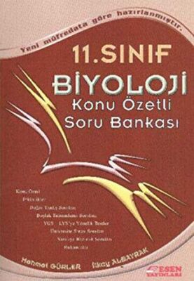 Esen Yayınları 11. Sınıf Biyoloji Konu Özetli Soru Bankası - 1