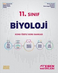 Esen Yayınları 11. Sınıf Biyoloji Konu Özetli Soru Bankası - Esen Yayınları