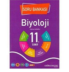 Kronometre Yayınları 11. Sınıf Biyoloji Soru Bankası - Kronometre Yayınları 
