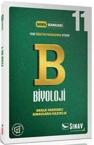 Sınav Yayınları 11. Sınıf Biyoloji Soru Bankası - Sınav Yayınları