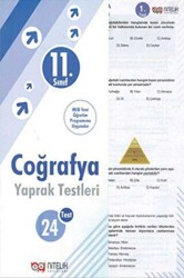 Nitelik Yayınları - Bayilik 11. Sınıf Coğrafya 24 Yaprak Test - Nitelik Yayınları - Bayilik