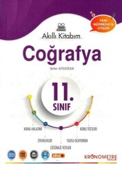 11. Sınıf Coğrafya Akıllı Kitabım - Kronometre Yayınları 