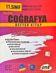 ENS Yayınları 11. Sınıf Coğrafya Destek Defter Kitap - ENS Yayınları