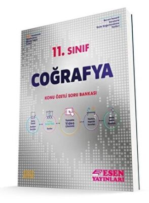 Esen Yayınları 11. Sınıf Coğrafya Konu Özetli Soru Bankası - 1
