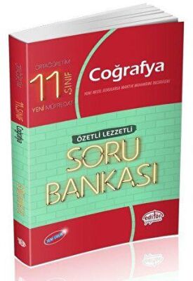 11. Sınıf Coğrafya Özetli Lezzetli Soru Bankası kapağı
