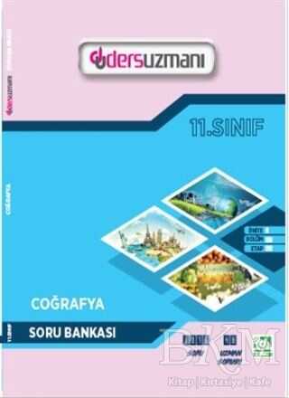 11. Sınıf Coğrafya Soru Bankası Kitap - Ders Uzmanı Yayınları