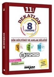 11. Sınıf Din Kültürü ve Ahlak Bilgisi Dekatlon 8 Deneme - Ankara Yayıncılık