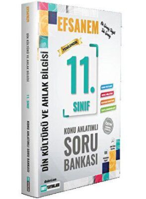 DDY Yayınları 11. Sınıf Din Kültürü ve Ahlak Bilgisi Efsane Konu Anlatımlı Soru Bankası - 1