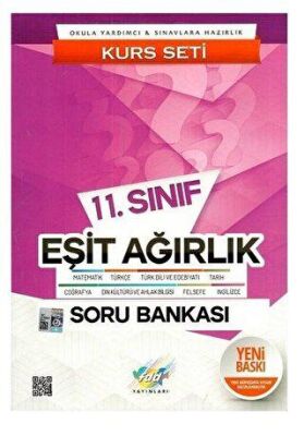 Fdd Yayınları 11. Sınıf Eşit Ağırlık Soru Bankası Kurs Seti - 1