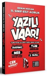 11. Sınıf Eşit Ağırlık Yazılı Var Yazılı Sınav Kitabı - Benim Hocam Yayınları