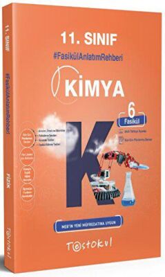 Test Okul Yayınları 11. Sınıf Fasikül Anlatım Rehberi 6 Fasikül Kimya - 1