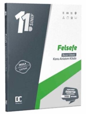 Doğru Cevap Yayınları 11. Sınıf Felsefe Beceri Odaklı Konu Anlatım Kitabı - 1