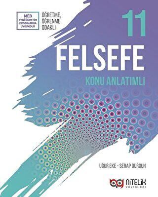Nitelik 11. Sınıf Felsefe Konu Anlatımlı kapağı