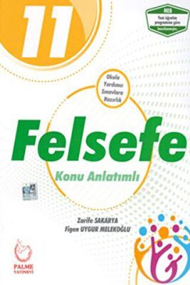 Palme 11. Sınıf Felsefe Konu Anlatımlı kapağı