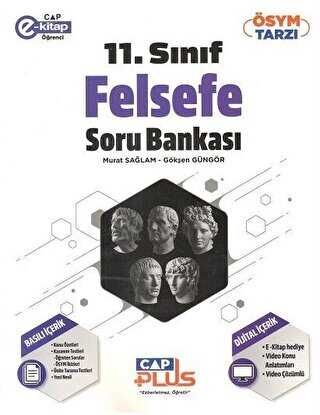 Çap Yayınları 11. Sınıf Felsefe Plus Soru Bankası